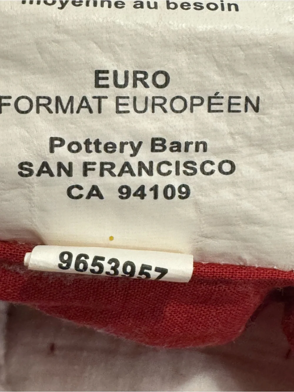 RARE ~ Pottery Barn Patchwork Bandana 2/ Quilt Shams